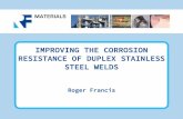 IMPROVING THE CORROSION RESISTANCE OF DUPLEX …