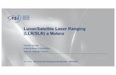 Lunar/Satellite Laser Ranging (LLR/SLR) a Matera