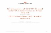 Evaluation of GSTP 5 and GSTP 6 Element 1: final report