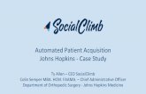 Automated Patient Acquisition Johns Hopkins -Case Study