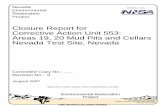 Closure Report for Corrective Action Unit 553: Areas 19 ...