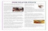 FOOD RELATED EVENTS