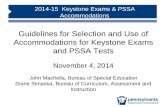 Guidelines for Selection and Use of Accommodations for ...