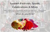 Spanish Festivals, Sports, Celebrations & More