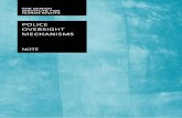 POLICE OVERSIGHT MECHANISMS - Human Rights
