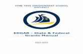 EDGAR - State & Federal Grants Manual