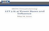 LET 3 & 4/ Power Bases and Influence