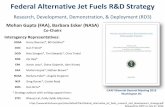 Federal Alternative Jet Fuels R&D Strategy