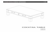 COCKTAIL TABLE - Classic Brands