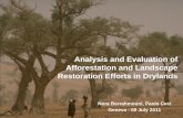 Analysis and Evaluation of Afforestation and Landscape ...