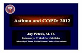 Asthma and COPD: 2012