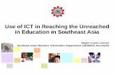 Use of ICT in Reaching the Unreached in Education in ...