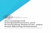 Increasing U.S Competitiveness and Preventing American ...