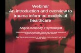 Webinar An introduction and overview to trauma informed ...
