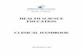 HEALTH SCIENCE EDUCATION CLINICAL HANDBOOK
