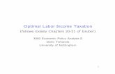 Optimal Labor Income Taxation - economics.dtortarolo.com.ar