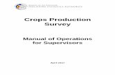 Manual of Operations for Supervisors