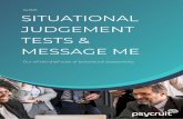 MESSAGE ME JUDGEMENT SITUATIONAL - Psycruit