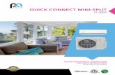 QUICK CONNECT MINI-SPLIT - Purchase Your HVAC Equipment Direct