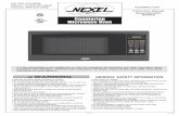 Instruction Manual (242943) Countertop Microwave Oven