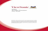 VP3D1 3D Video Processor User Guide - viewsoniceurope.com