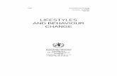 Lifestyles and behavior change