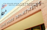 CLOVIS POLICE DEPARTMENT 2012 ANNUAL REPORT