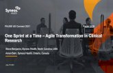 One Sprint at a Time –Agile Transformation in Clinical ...