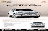 Frontal Protection To Suit The New Toyota RAV4 Cruiser