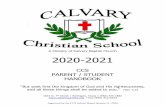 A Ministry of Calvary Baptist Church 2020-2021