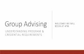 Group Advising - sites.redlands.edu