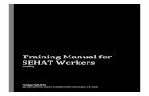Training Manual for SEHAT Workers