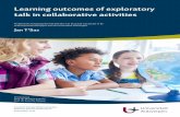 Learning outcomes of exploratory talk in collaborative ...