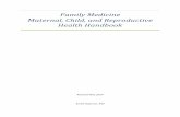 Family Medicine Maternal, Child, and Reproductive Health ...