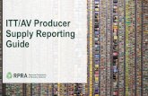 ITT/AV Producer Supply Reporting Guide - rpra.ca