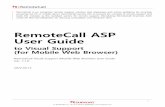 RemoteCall Visual Support User Guide