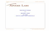 INSTRUCTIONS - Apogee Labs