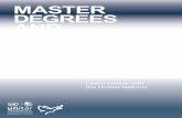 MASTER DEGREES AND ADVANCED COURSES