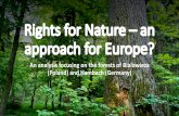 Rights for Nature –an approach for Europe?