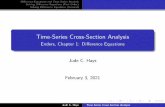 Time-Series Cross-Section Analysis