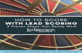 AN INTRODUCTION TO LEAD SCORING WITH MARKETING …