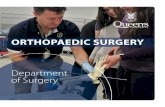 Postgraduate Medical Education Orthopaedic Surgery brochure