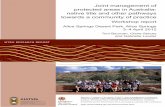 Joint management of protected areas in Australia: Native ...