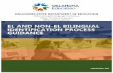 EL AND NON-EL BILINGUAL IDENTIFICATION PROCESS GUIDANCE
