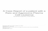 Cell Leukemia Rare and Aggressive Plasma A Case Report of ...