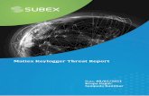Matiex Keylogger Threat Report - Subex Secure