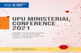 UPU MINISTERIAL CONFERENCE 2021