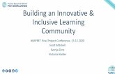 Building an Innovative & Inclusive Learning Community