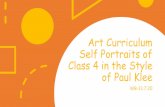 Art Curriculum Self Portraits of Class 4 in the Style of ...