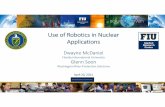 Use of Robotics in Nuclear Applications